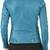 Women's turquoise blue genuine leather biker jacket