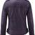 Women's lambskin purple biker leather jacket