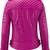 Women's pink soft genuine lambskin leather biker jacket