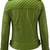 Women's olive green lambskin leather moto biker jacket