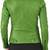 Women's lime green genuine leather biker jacket slim fit