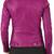Women's genuine magenta pink leather moto biker jacket zip front