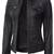Women's black quilted lambskin leather biker jacket