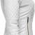 Women's genuine white quilted cafe racer leather jacket