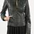 Women's genuine dark green cafe racer leather biker jacket