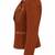 Women's brown suede genuine leather moto biker jacket