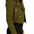 Women's olive green lambskin leather biker jacket