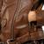 Women's genuine brown lambskin classic biker jacket