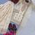 Off White Color  Embroidery And Sequence Work  Silk Blend Salwar Suit