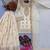 Off White Color  Embroidery And Sequence Work  Silk Blend Salwar Suit