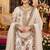 WHITE CHIFFON SALWAR SUIT COLLECTION SEMI STTICHED MATERIAL
