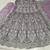 TWILL NET PURPLE ANARKALI SALWAR SUIT COLLECTION SEMI STTICHED MATERIAL