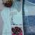 Blue Color Embroidery Work Satin Salwar Suit