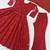 Women's orange anarkali kurta palazzo set with dupatta