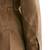 Men's brown suede leather field jacket button front blazer