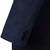 Men's navy soft genuine suede leather safari blazer jacket