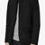 Men's black suede leather lambskin collar blazer coat