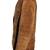Men's brown soft genuine suede leather two button blazer