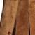 Men's brown soft genuine suede leather two button blazer