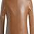 Men's tan genuine lambskin leather blazer classic sport coat jacket