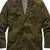 Men's olive soft genuine suede lambskin leather blazer sport coats