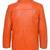 Men's orange genuine leather blazer casual button coat jacket