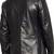 Men's black real lambskin leather blazer premium formal coat jacket