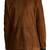 Men's brown soft suede genuine leather blazer casual coat