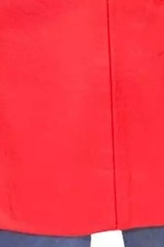 Men's red real genuine lambskin leather blazer formal sport coat