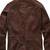 Men's vintage brown real lambskin leather sport coat blazer jacket