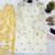 Women's off white embroidered kurta with yellow printed farshi pant