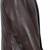 Men's dark brown lambskin leather formal blazer jacket