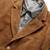 Men's olive green suede lambskin leather blazer jacket