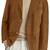 Men's camel suede leather two button blazer jacket