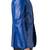 Men's royal blue lambskin leather slim fit blazer jacket