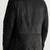 Men's black soft suede safari leather blazer jacket