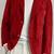 Men's lambskin red genuine suede leather blazer