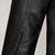 Men's black real lambskin leather genuine blazer dress coat