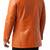 Men's real lambskin orange genuine leather formal blazer coat
