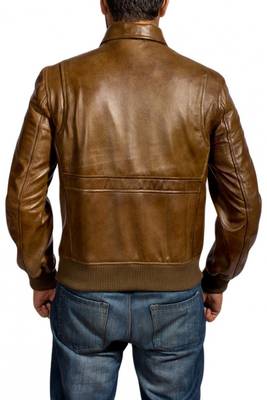Ansel-elgort-leather-jacket-bk men's genuine lambskin leather jacket 2