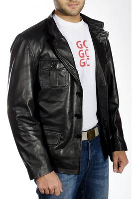 Lindsey-buckingham-jacket men's genuine lambskin leather jacket 1
