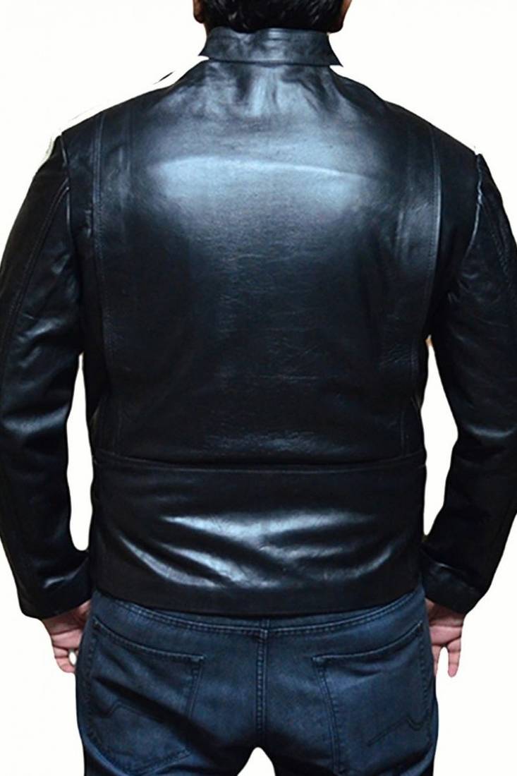 Martin-riggs-lethal-weapon-jacket men's genuine lambskin leather jacket