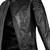 Metal gear snake diamond dog leather jacket