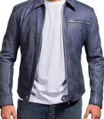 Need-for-speed-aaron-paul-jacket men's genuine lambskin leather jacket