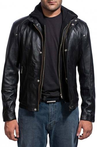 Paul-walker-brick-mansions-jacket men's genuine lambskin leather jacket