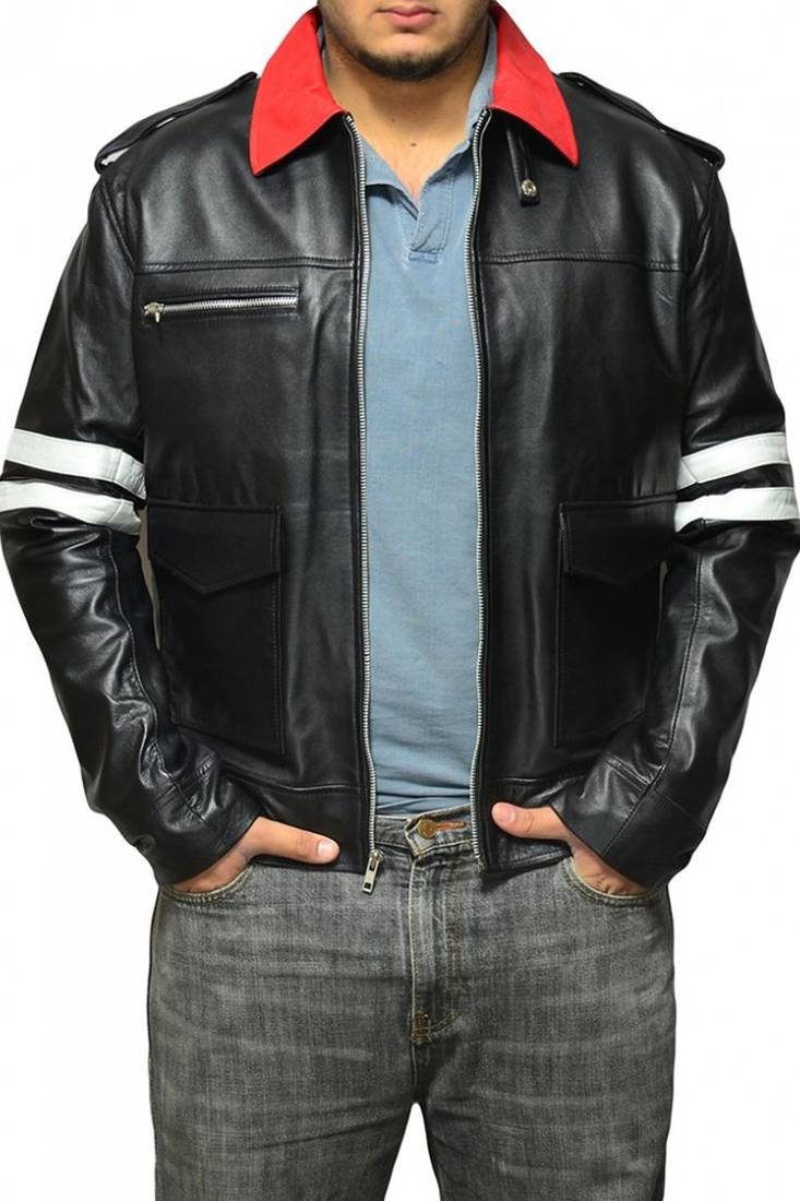 Prototype-alex-mercer-gaming-leather-jacket men's genuine lambskin leather jacket