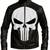 Punisher biker leather jacket jacket men's genuine lambskin leather jacket