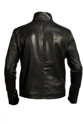 Punisher biker leather jacket jacket men's genuine lambskin leather jacket 2