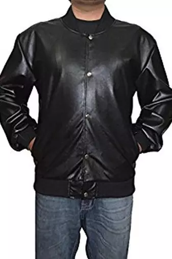 Rocky ii tiger rocky balboa leather jacket men's genuine lambskin leather jacket