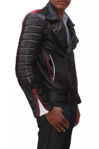 Ryan gosling valentine leather jacket men's genuine lambskin leather jacket